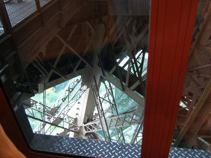 "Desde el interior de la Tour". Foto: Bárbara.