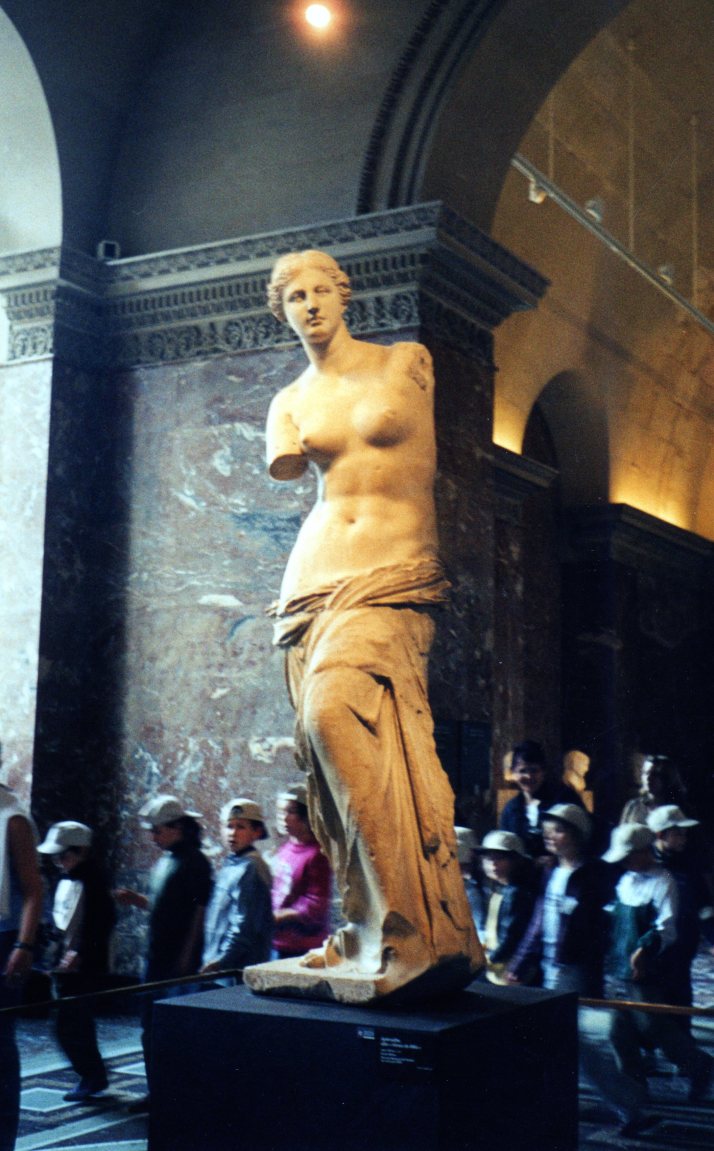 Venus de Milo. Museo del Louvre.
