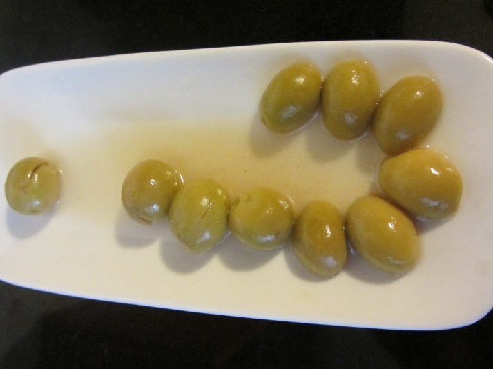 "El qué de las aceitunas". Foto: Bárbara.