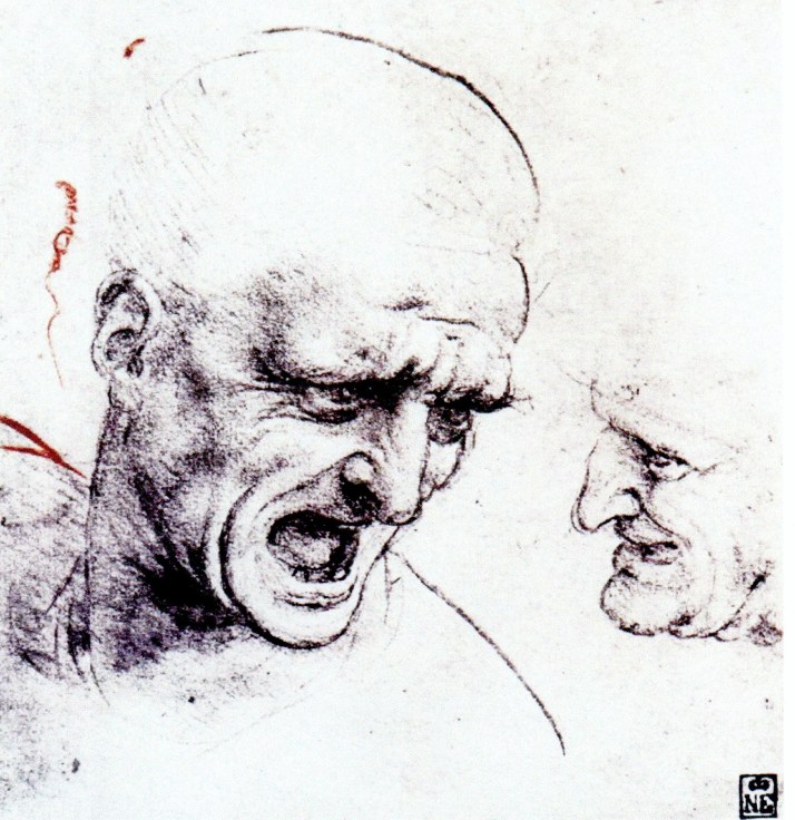 Dibujo de Leonardo da Vinci