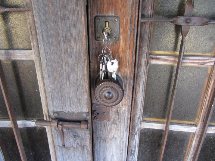 Las llaves. Foto: Bárbara.