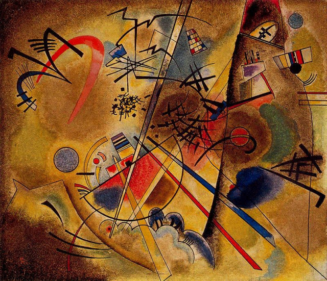 Kandinsky:"Pequeño sueño en rojo", 1925.