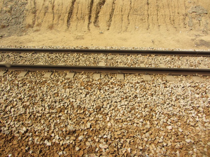 La vía. Foto: Bárbara.