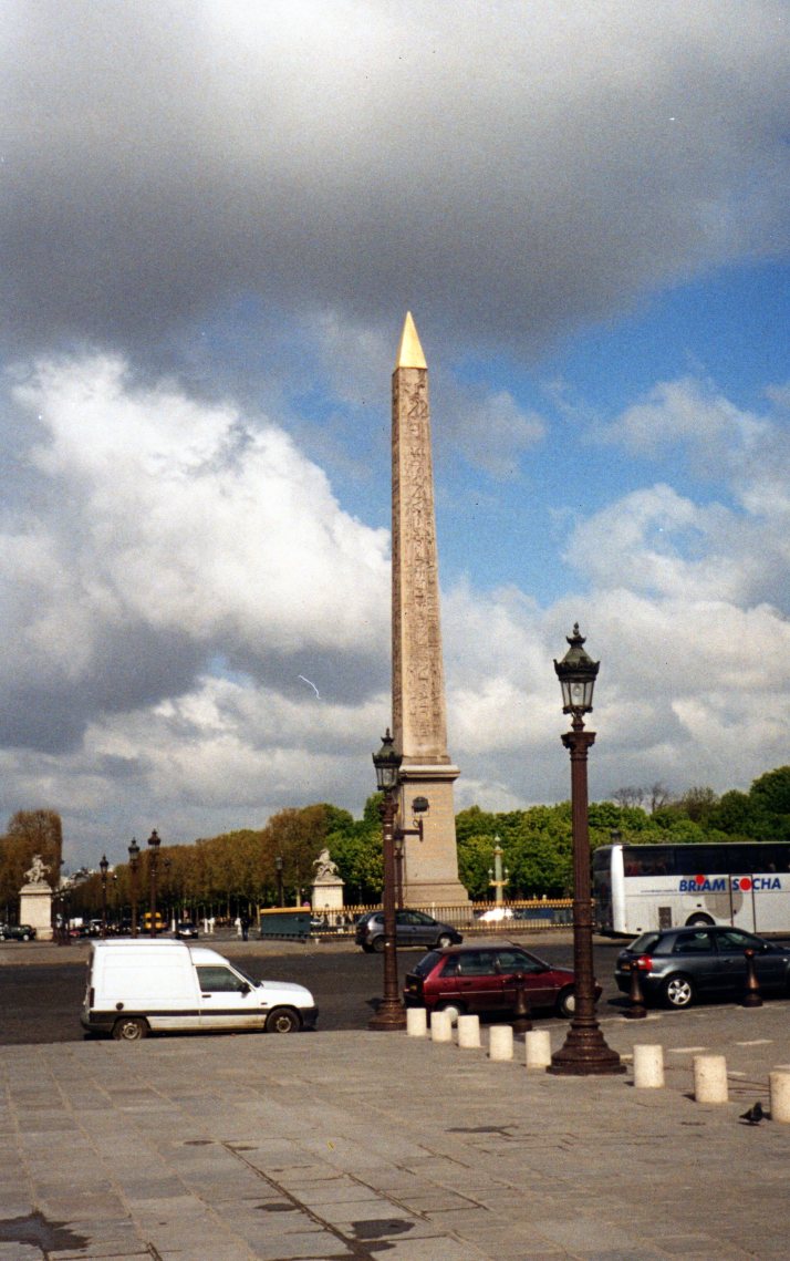 Obelisco, Place de la Cordorde. Foto: Bárbara.
