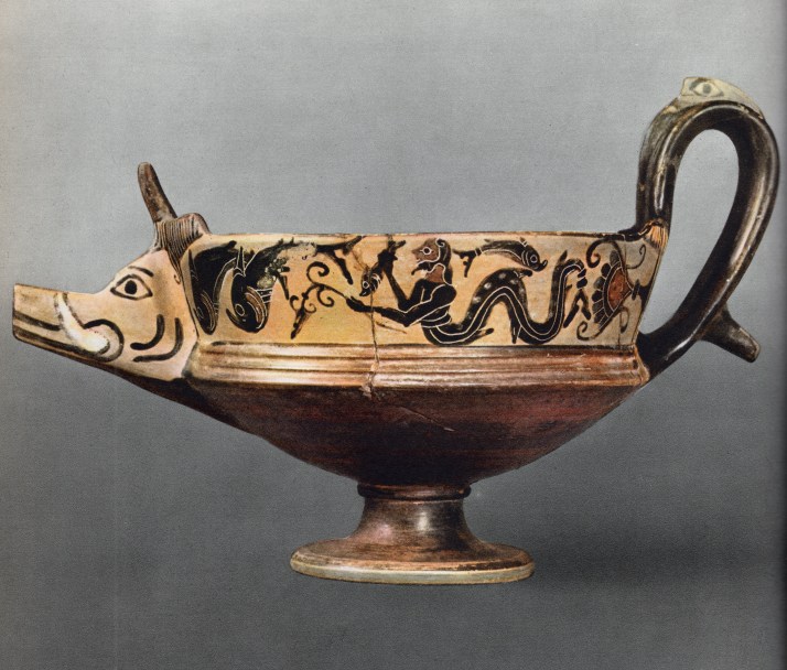 Cántaro de Beocia, Museo del Louvre