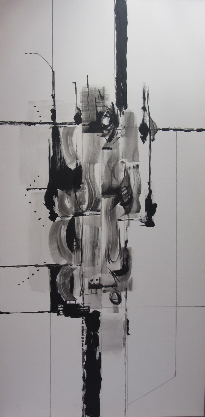 "Negro sobre blanco II", Foto: Aurelio Serrano Ortiz