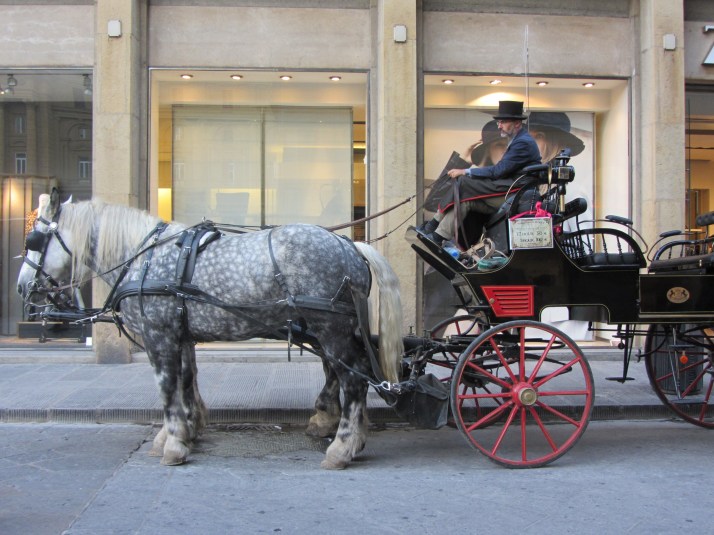 Frente a Zara. Foto: Bárbara.