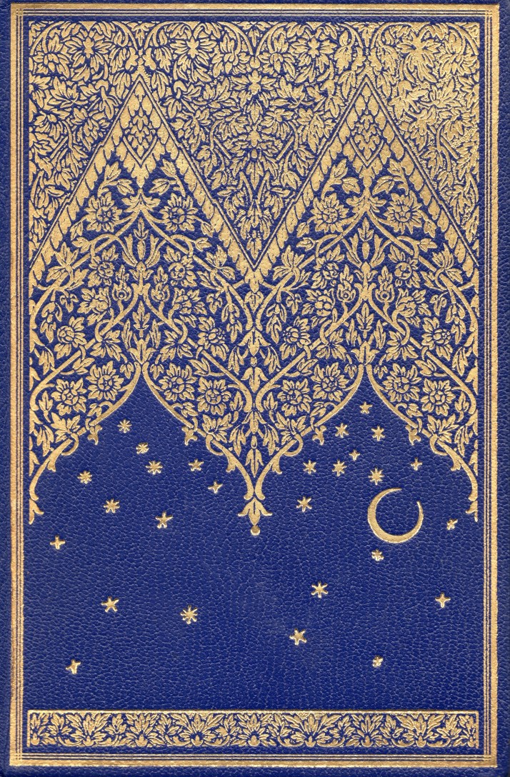 Portada y contraportada de "Las mil y una noches"