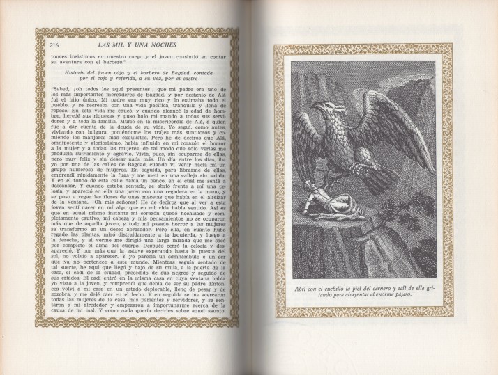 Una de las bellas ilustraciones de esta edición.