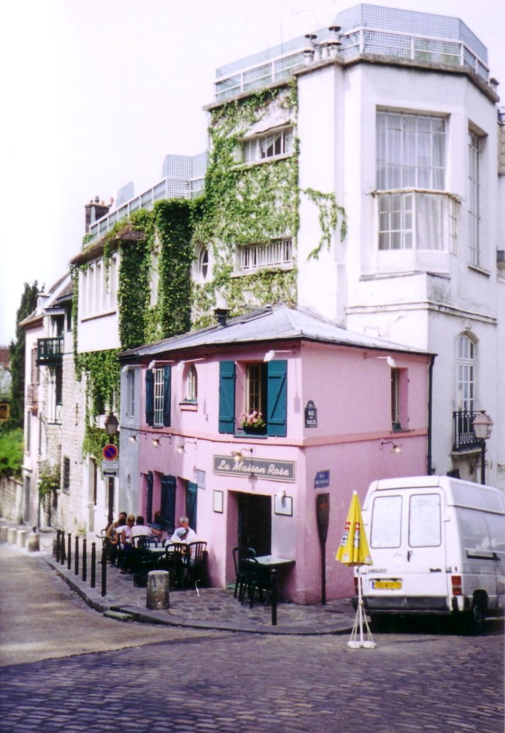 "La Casa Rosa" de Utrillo. Foto: Bárbara.