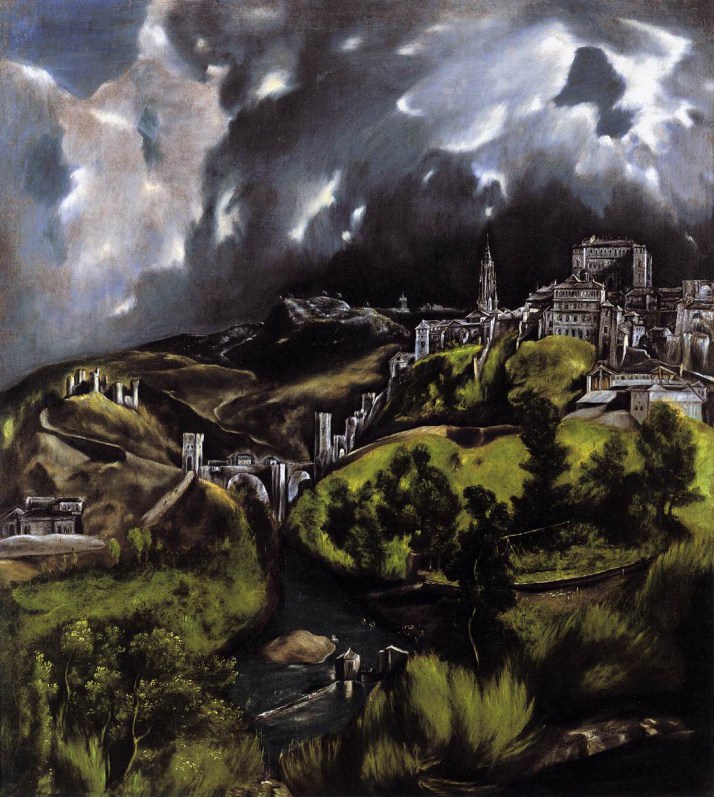 El Greco: "Toledo". The Metropolitan Museum of N.Y.
