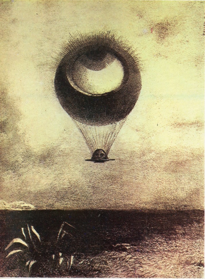 Odilon Redon: "El ojo como un globo extraño"