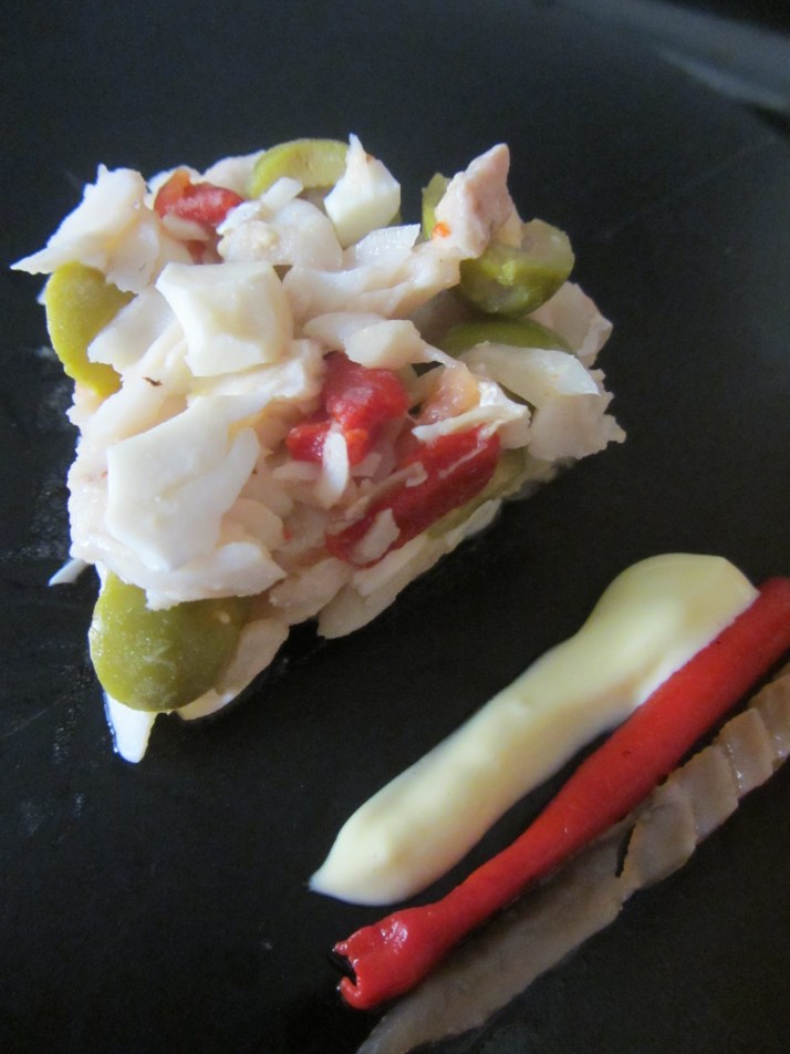 Ensalada de Merluza. Foto: Bárbara