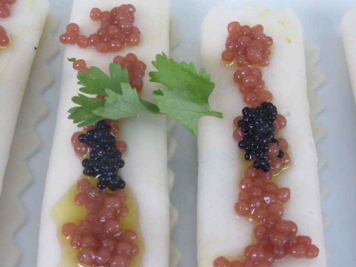 Canelones de humus. Foto: Bárbara