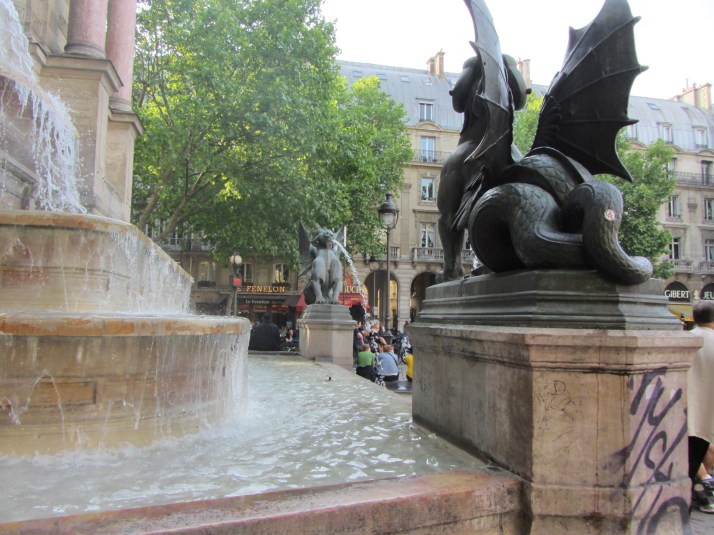 Place de S. Michel. Foto: Bárbara.