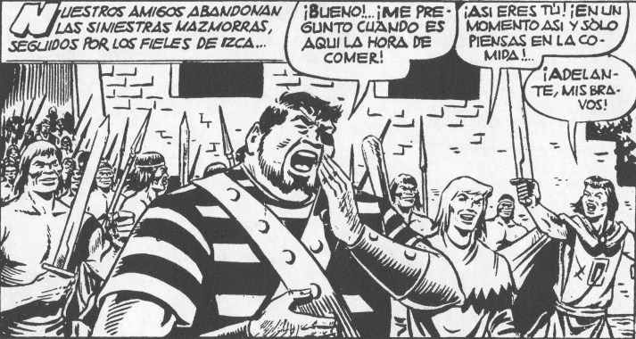 Goliat, "el tragaldabas".