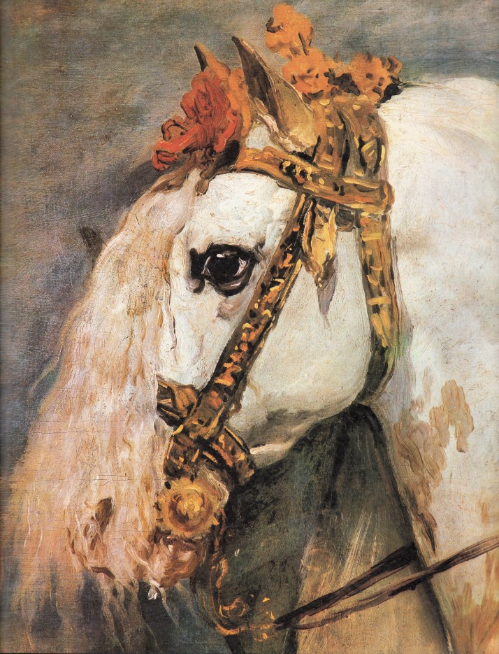 Velázquez: "Retrato ecuestre de Isabel de Borbón". Museo del Prado.