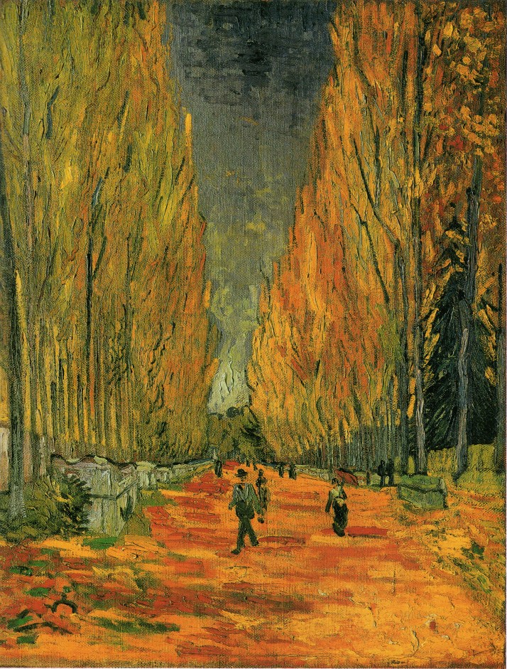 Van Gogh: Les Alyscamps, allée à Arles