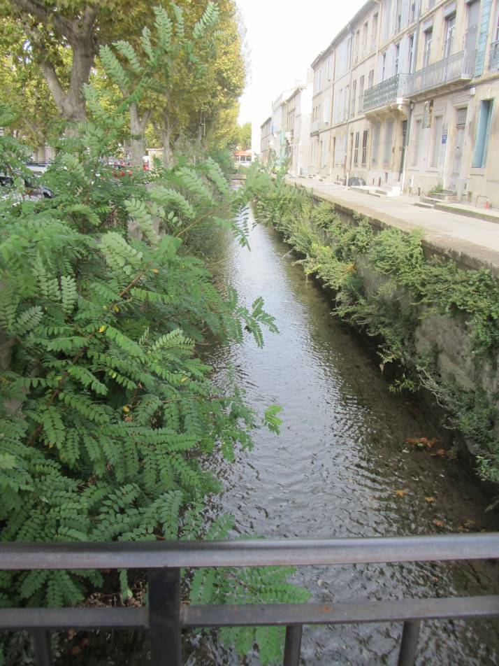 El canal de Craponne. Foto: Bárbara