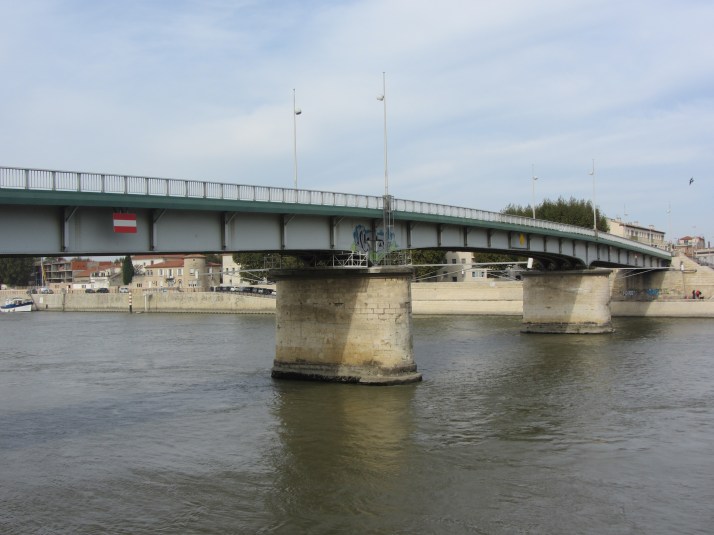 Puente de Trinquetaille sobre el Ródano. Foto: Bárbara