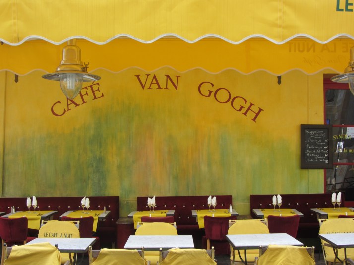 Café Van Gogh. Place du Forum. Foto: Bárbara