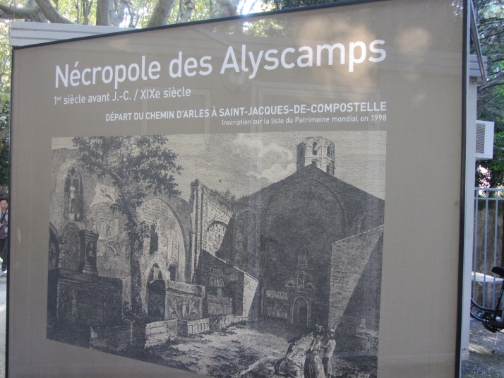 Les Alyscamps. Foto: Bárbara