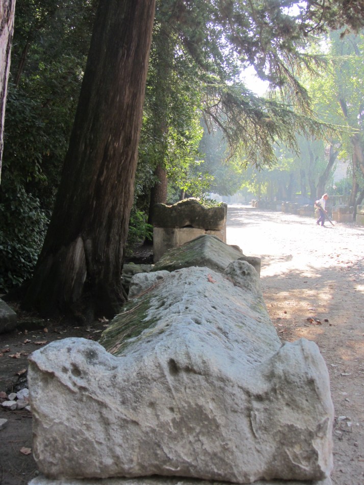 Sarcófagos. Foto: Bárbara