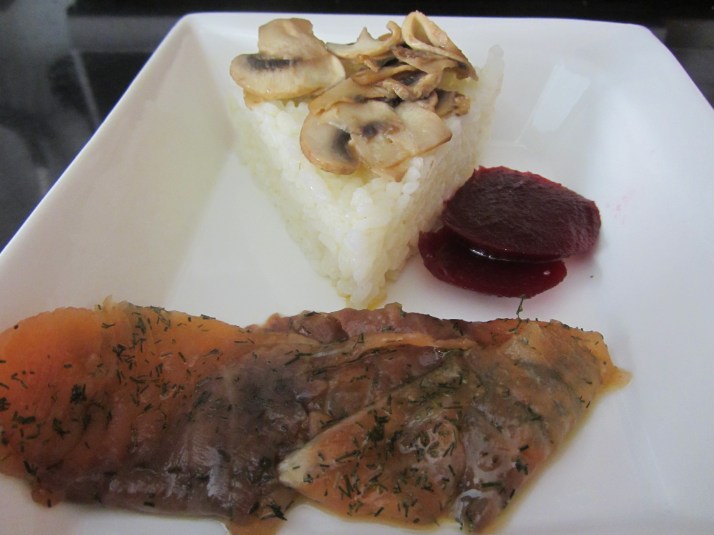 Salmón marinado. Foto: Bárbara