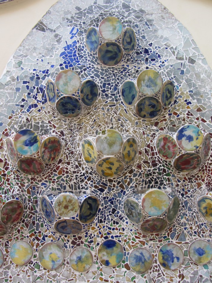 Jardineras en la terraza de la Casa Batlló. Foto: Bárbara