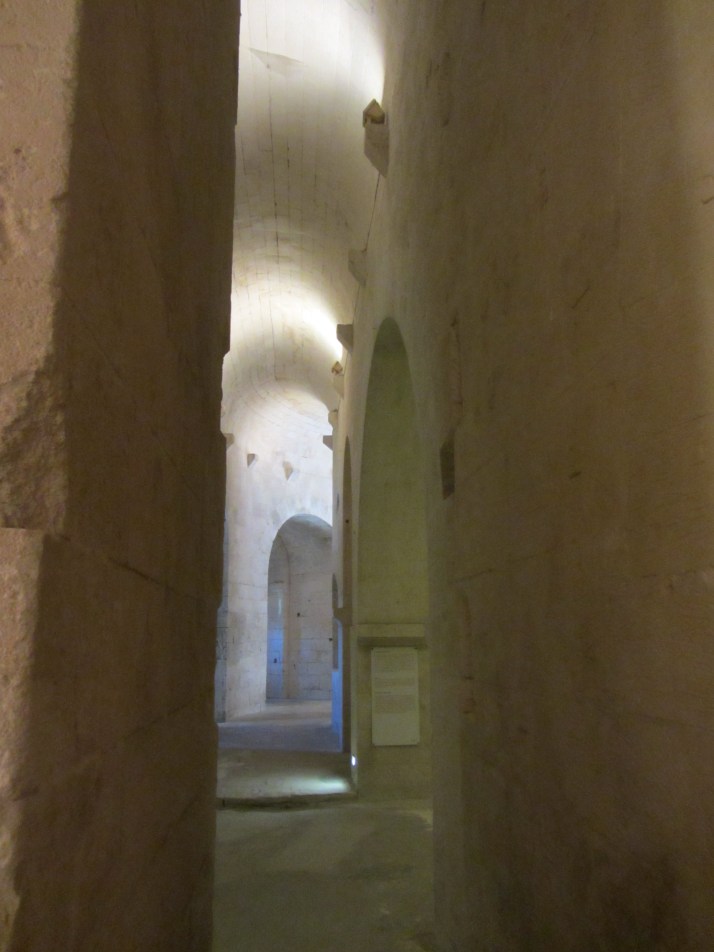 Planta baja de la Abadía de Montmajour. Foto: Bárbara