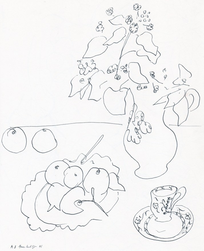 Dibujo de Matisse.