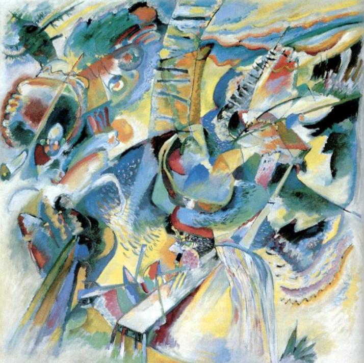 Kandinsky: "Improvisación Barranco. 1914"
