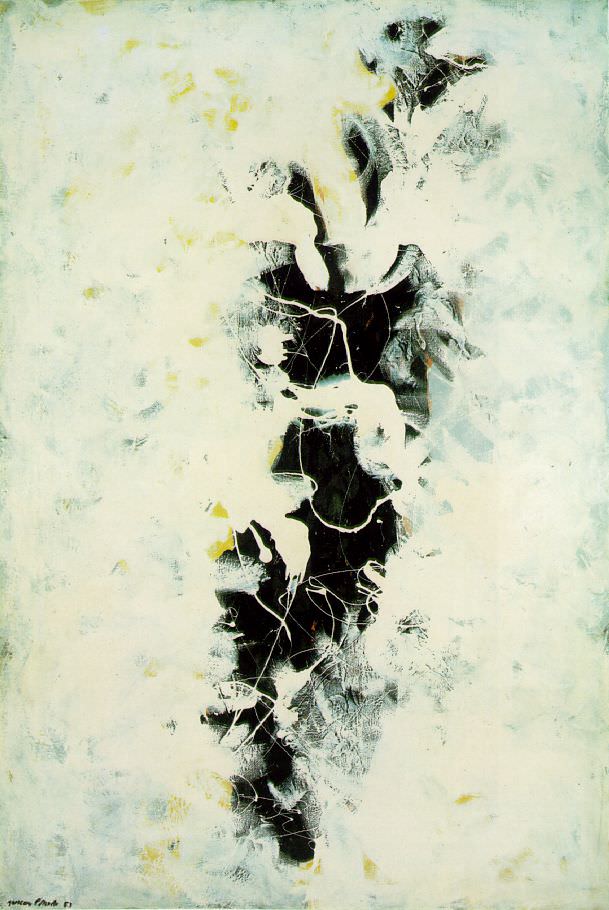 J. Pollok: " The-deep" 1953. País, Museo de Arte Moderno