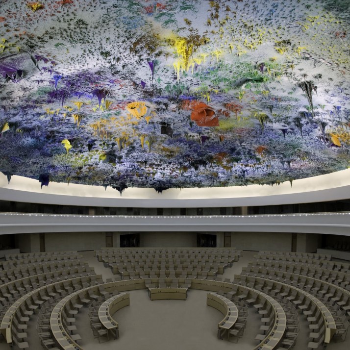 Miquel Barceló, Cúpula de la ONU