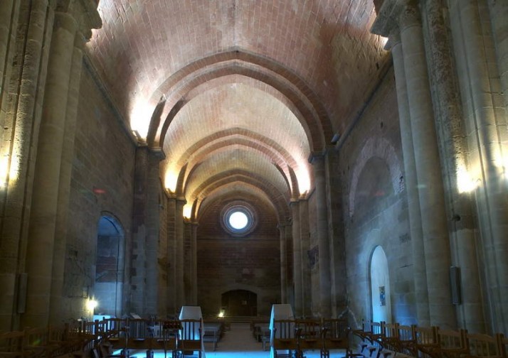 Brazo sur del transepto y abside que lo cierra hacia el Este