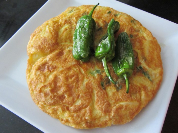 Tortilla malagueña. Foto: Bárbara