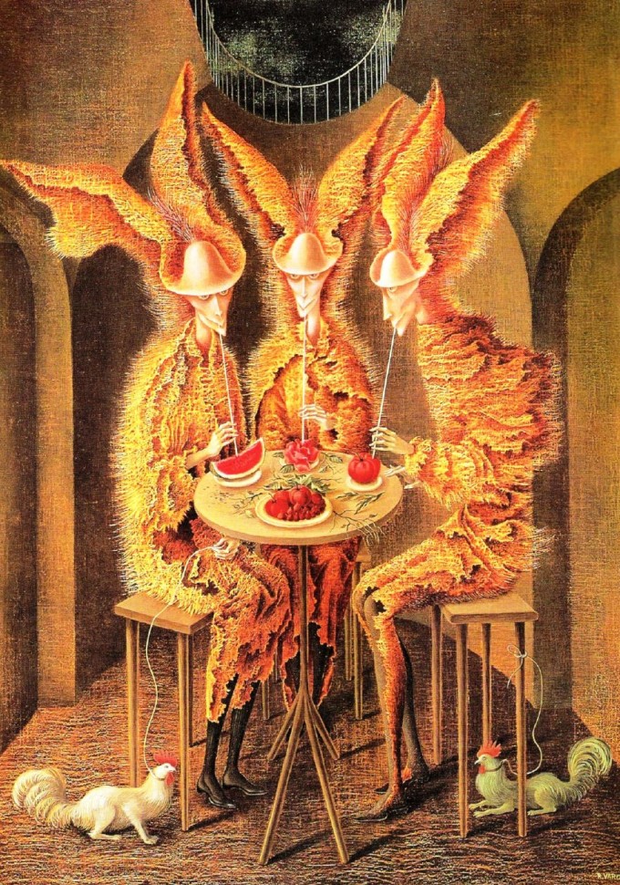 Remedios Varo: "Vampiros vegerarianos" 1962
