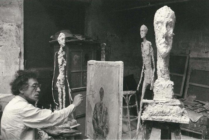 Giacometti en su taller