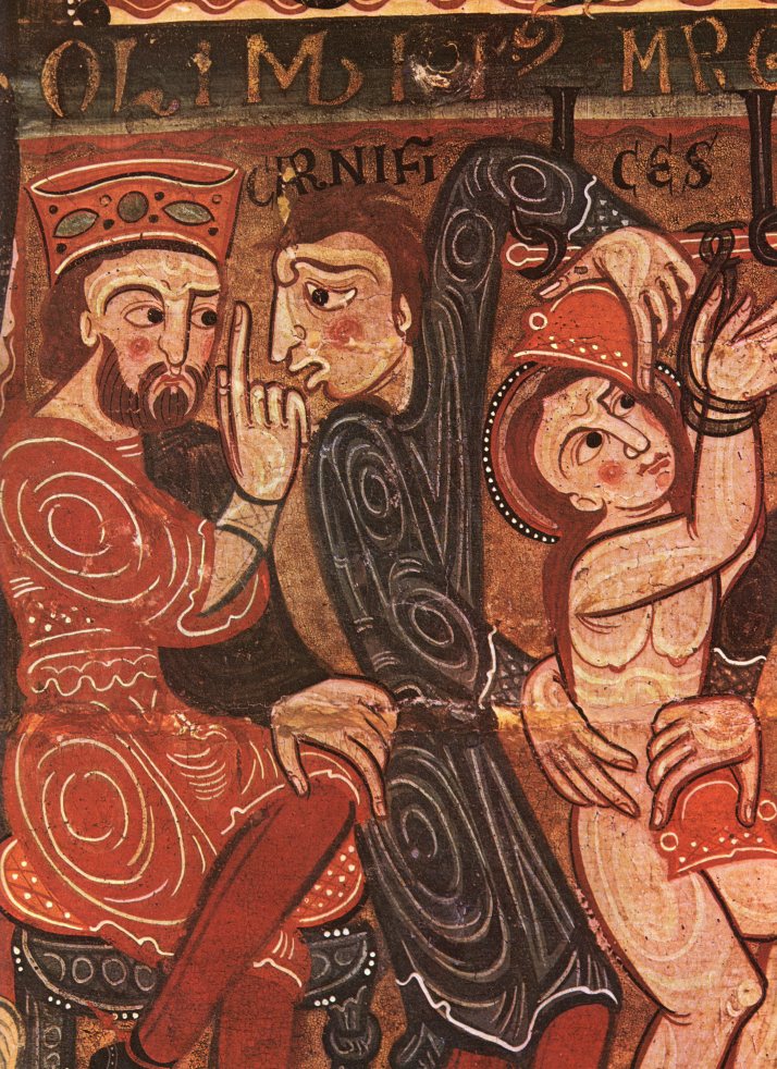 Fragmento del Frontal de Santa Margarita.