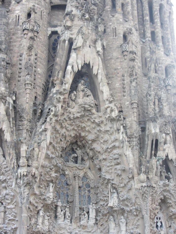 Gaudí: Sagrada familia. Foto: Bárbara