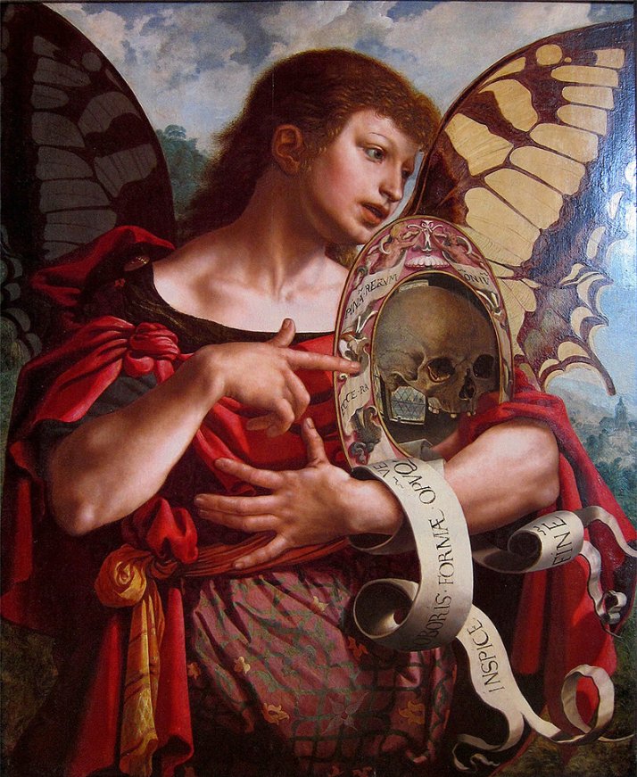  Sanders van Hemessen: Ángel mariposa