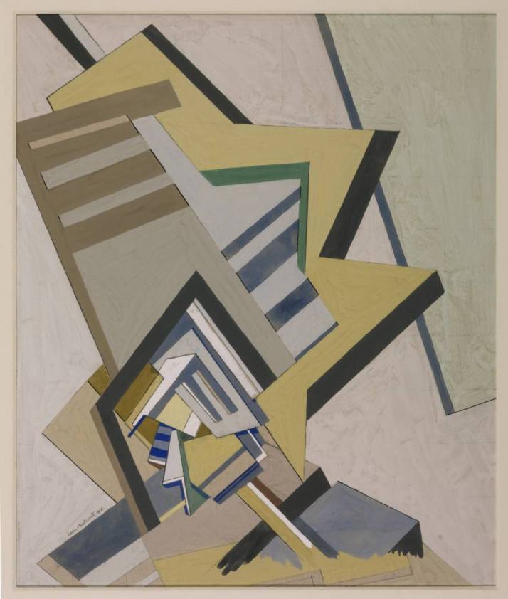  Edward Wadsworth: "Composición Abstracta", 1915