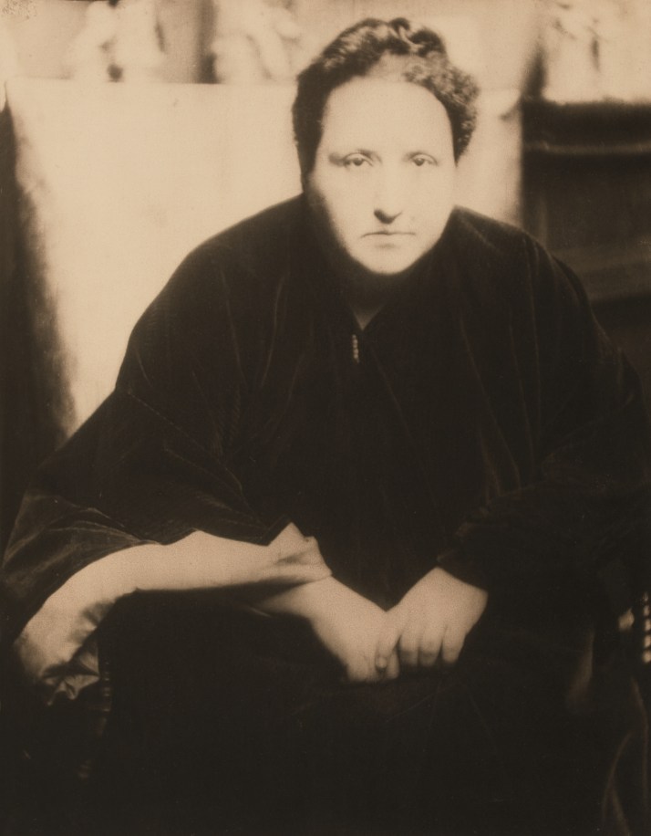 Gertrude Stein fotografiada por Coburn