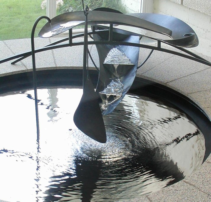 Detalle de la fuente de Calder