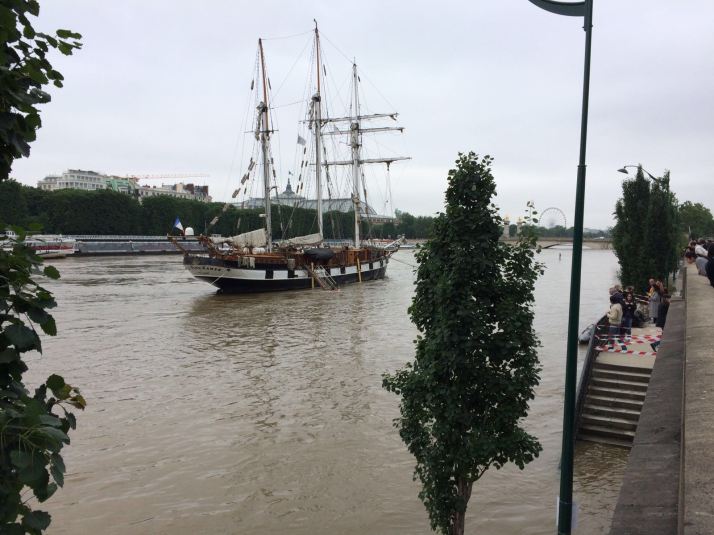 El Sena crecido- Foto: Elena Colomina